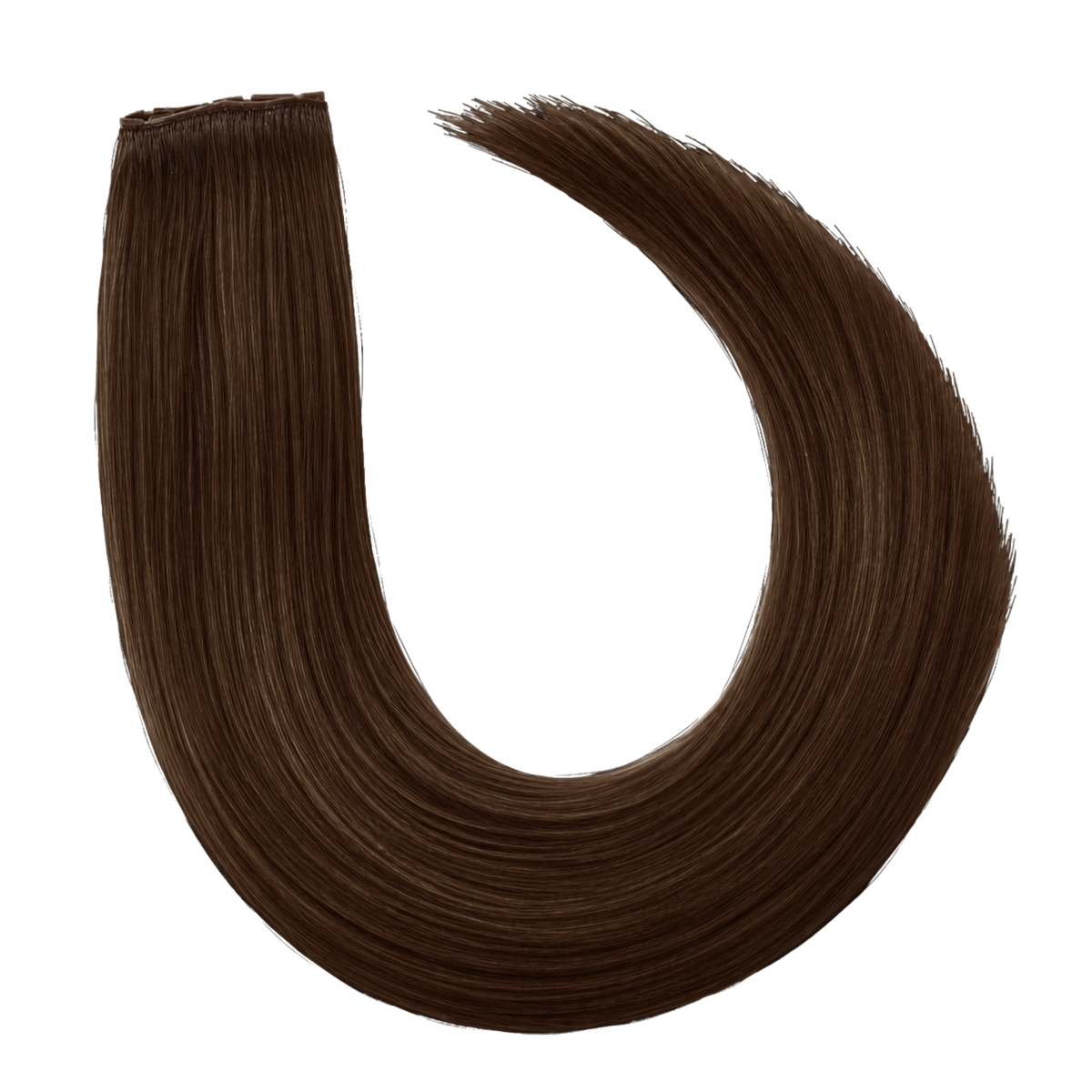 40 cm | Invisible Butterfly Weft | No. 04 haselnussbraun