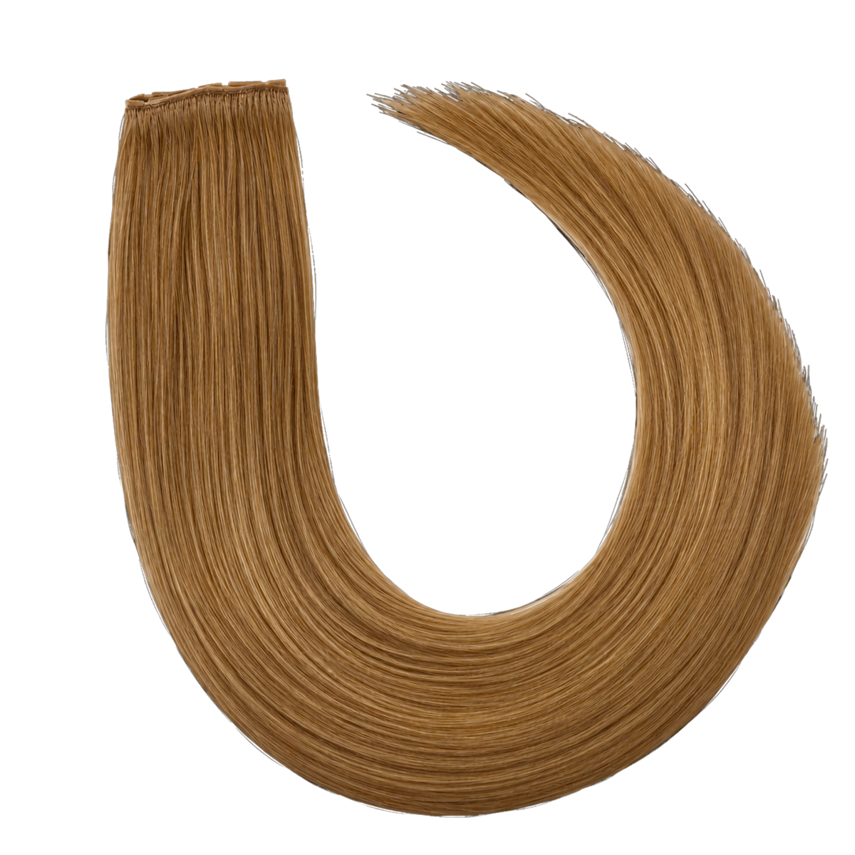 40 cm | Invisible Butterfly Weft | No. 08 hellbraun