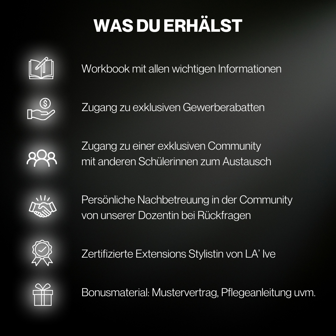 Online Tape Extensions Schulung - Master