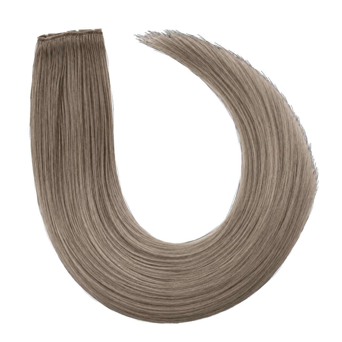 40 cm | Invisible Butterfly Weft | No. 9A kühles-dunkelblond-asch
