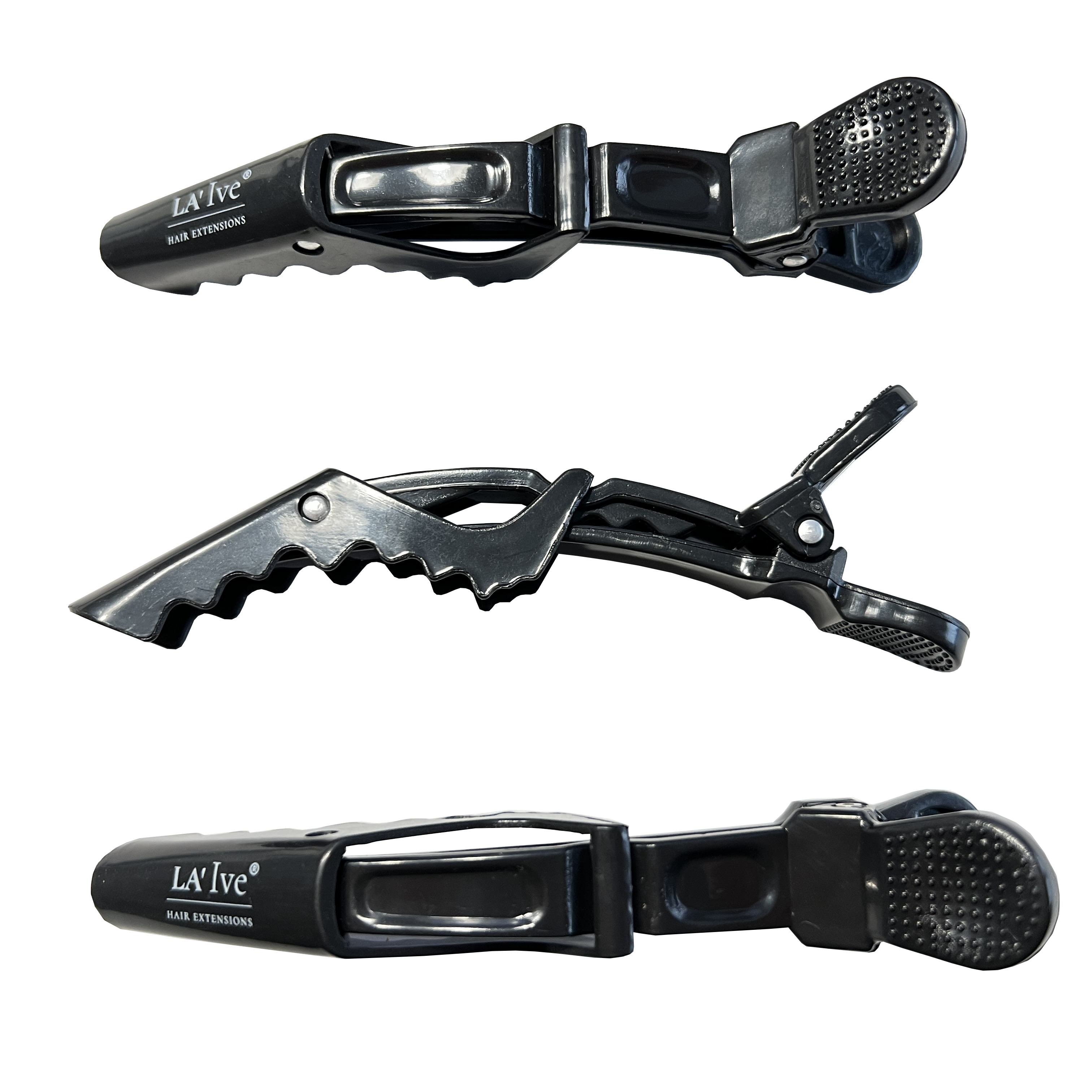 Hair clip - black - 3-pack