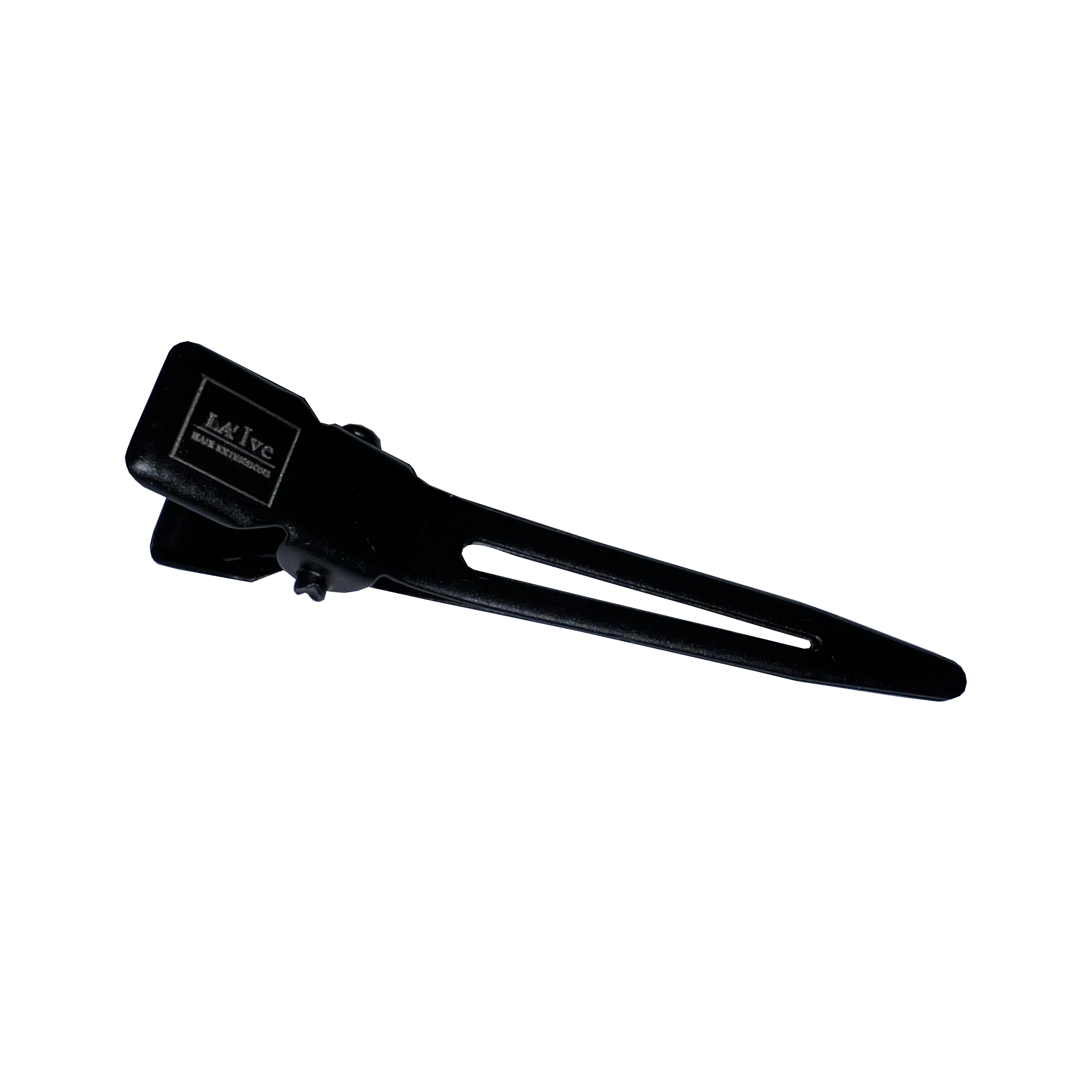 Hair clip - black - 10-pack