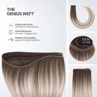 40 cm | Genius Weft | No. 07-18A/60A Balayage