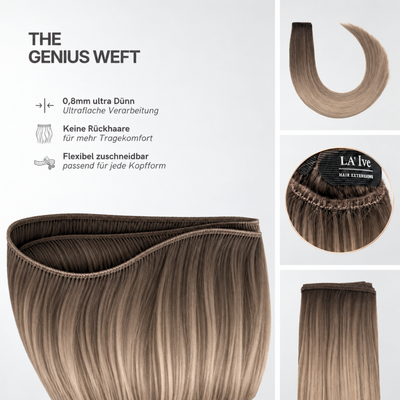 40 cm | Genius Weft | No. 07/18A Root color