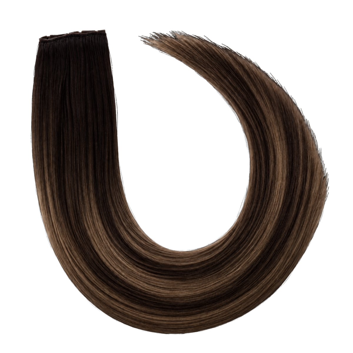 40 cm | Invisible Butterfly Weft | No. 1B-02/10 Balayage