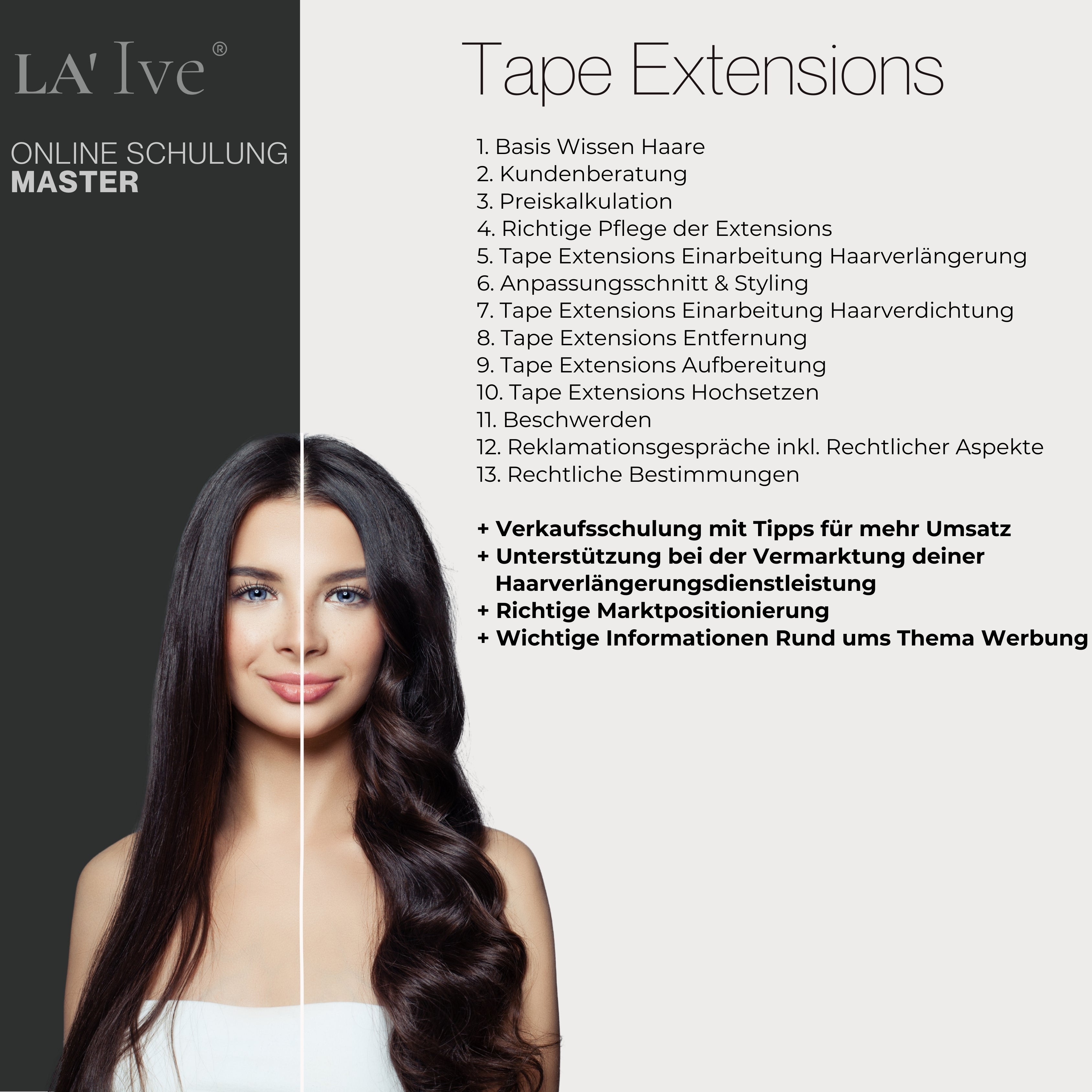 Online Tape Extensions Schulung - Master
