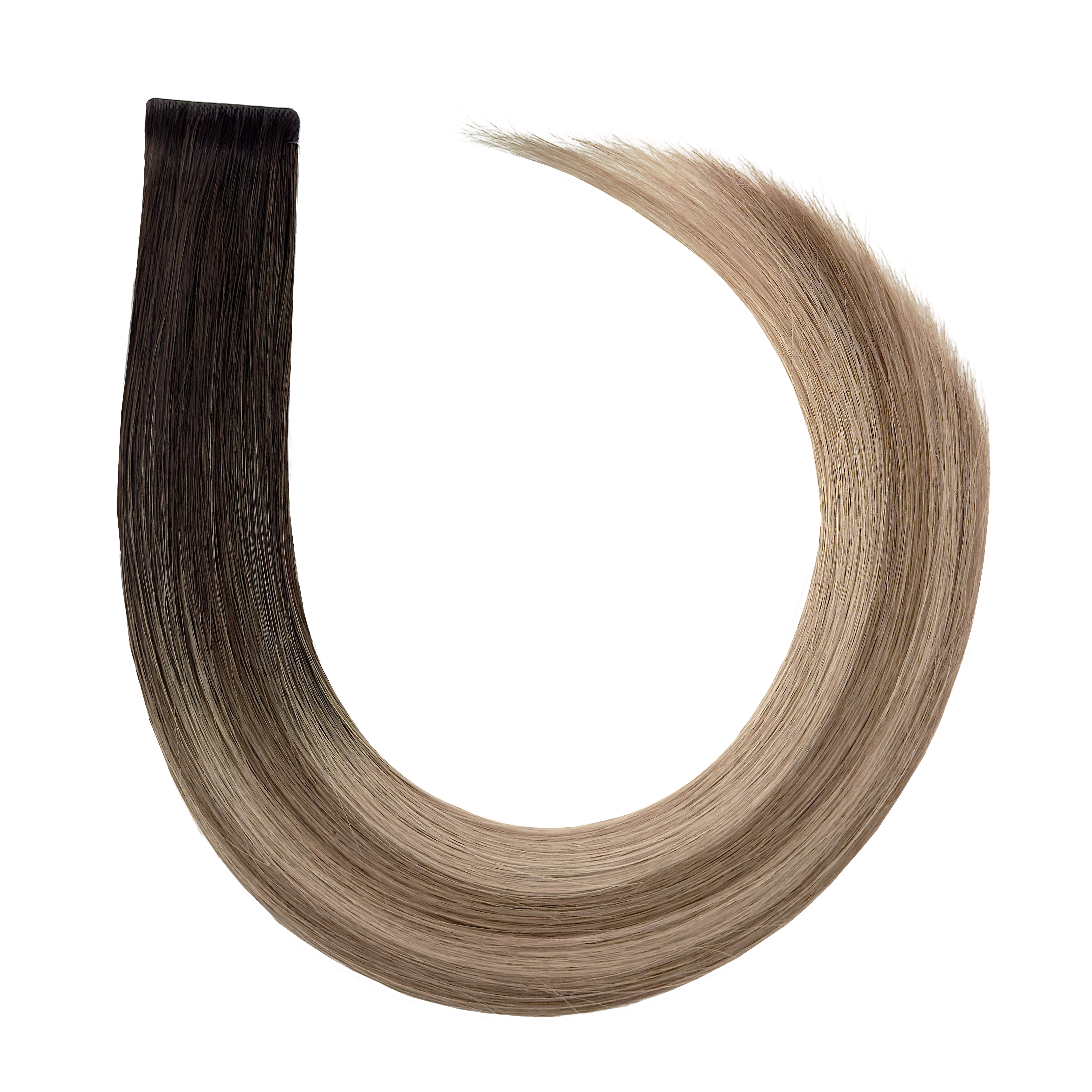 40 cm | Invisible Tape Extensions | No. 02-10/18A  Balayage