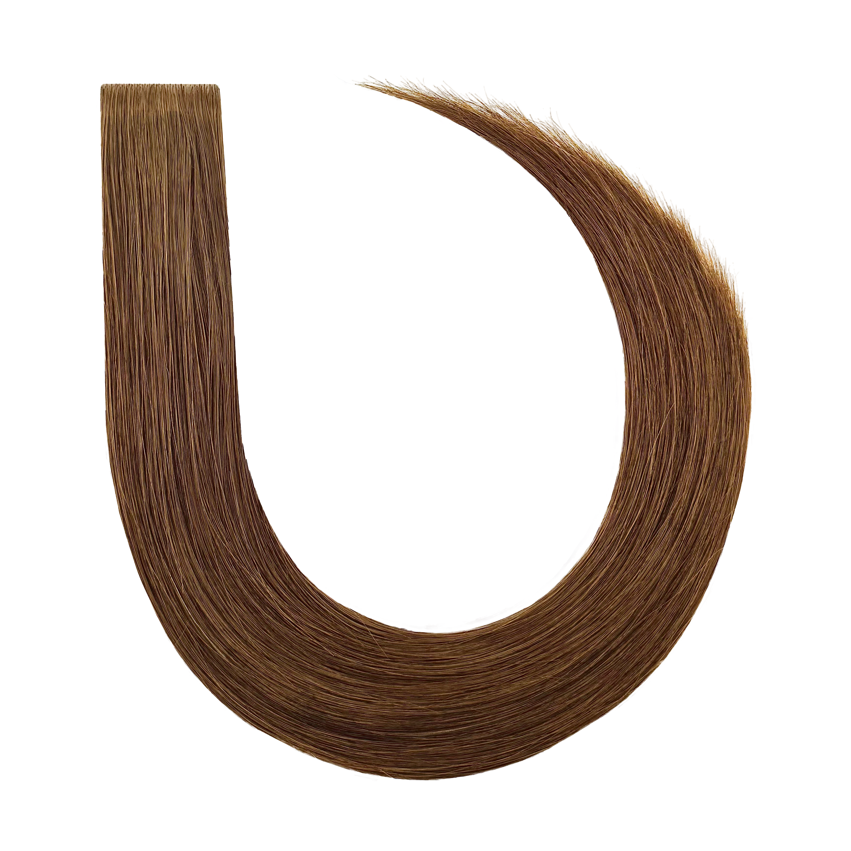 40 cm | Invisible Tape Extensions | No. 06  mittelbraun