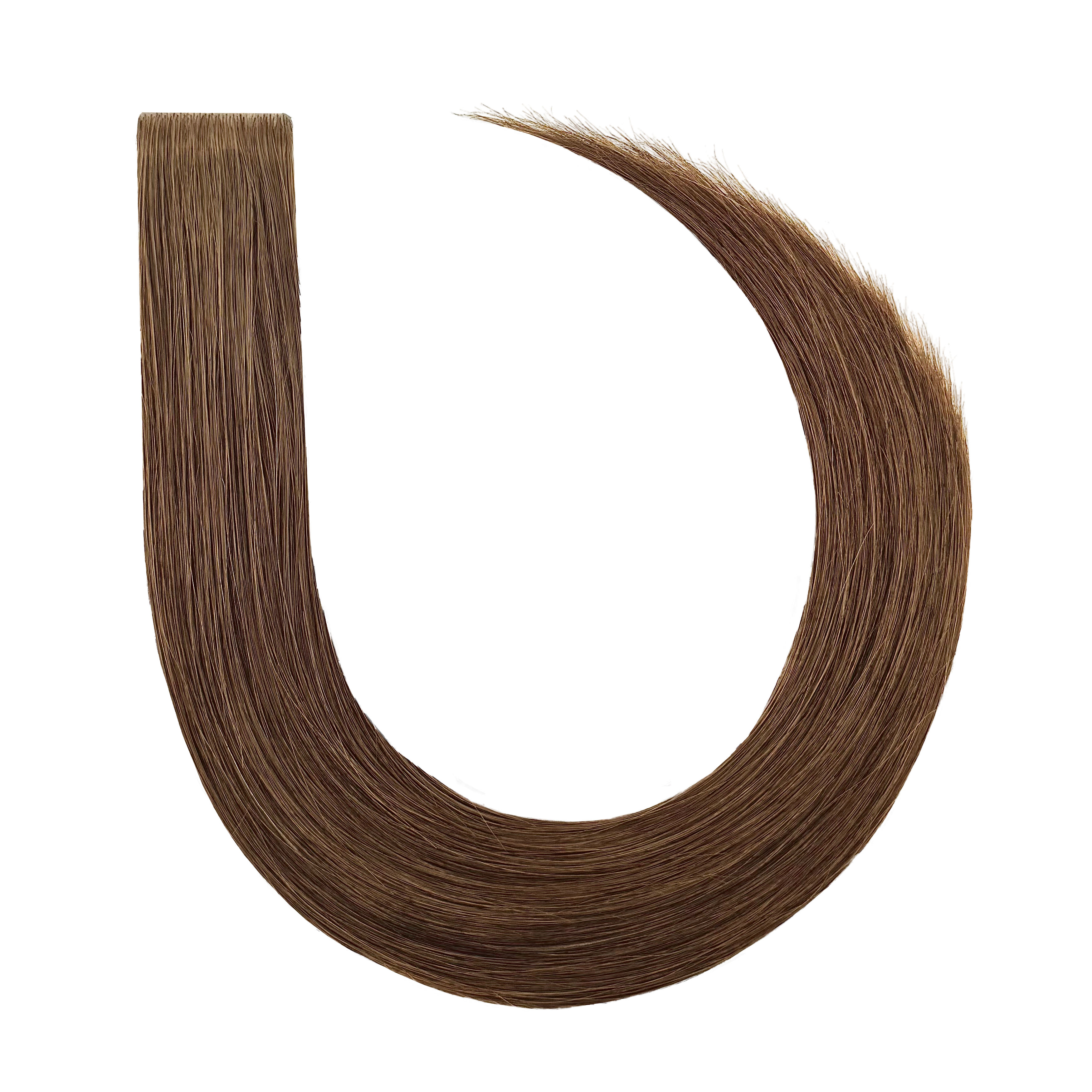40 cm | Invisible Tape Extensions | No. 07  aschbraun