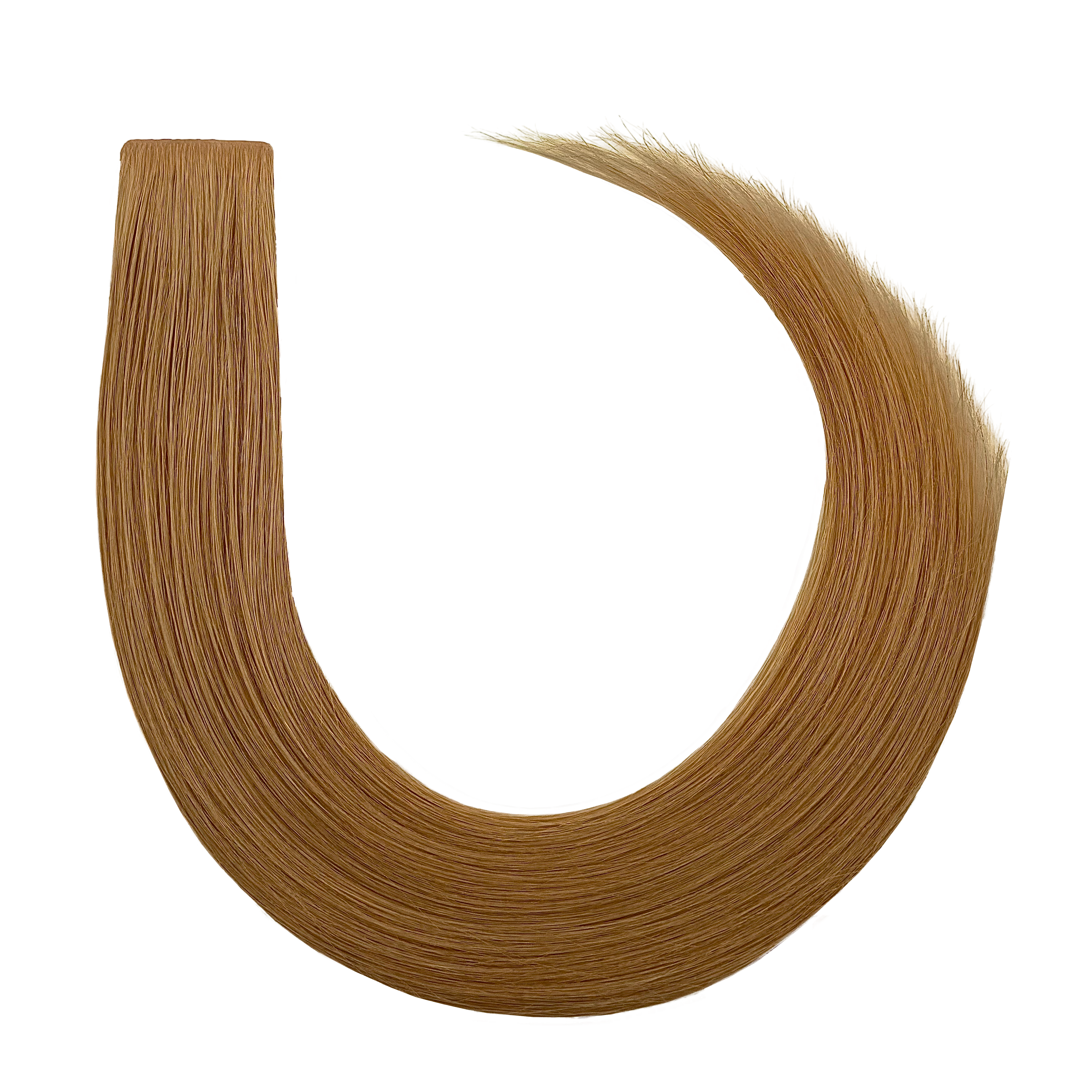 40 cm | Invisible Tape Extensions | No. 08  hellbraun