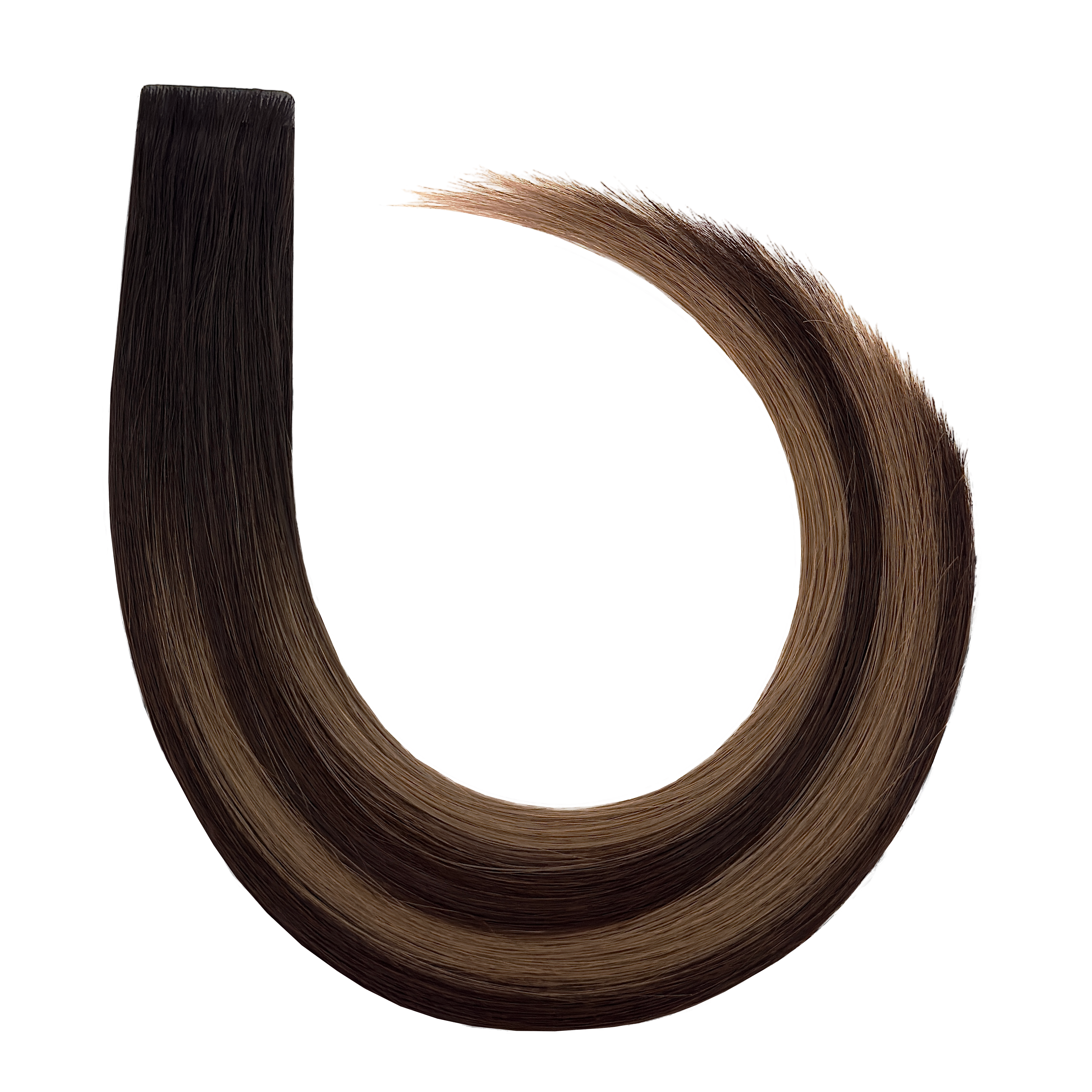 40 cm | Invisible Tape Extensions | No. 1B-02/10  Balayage