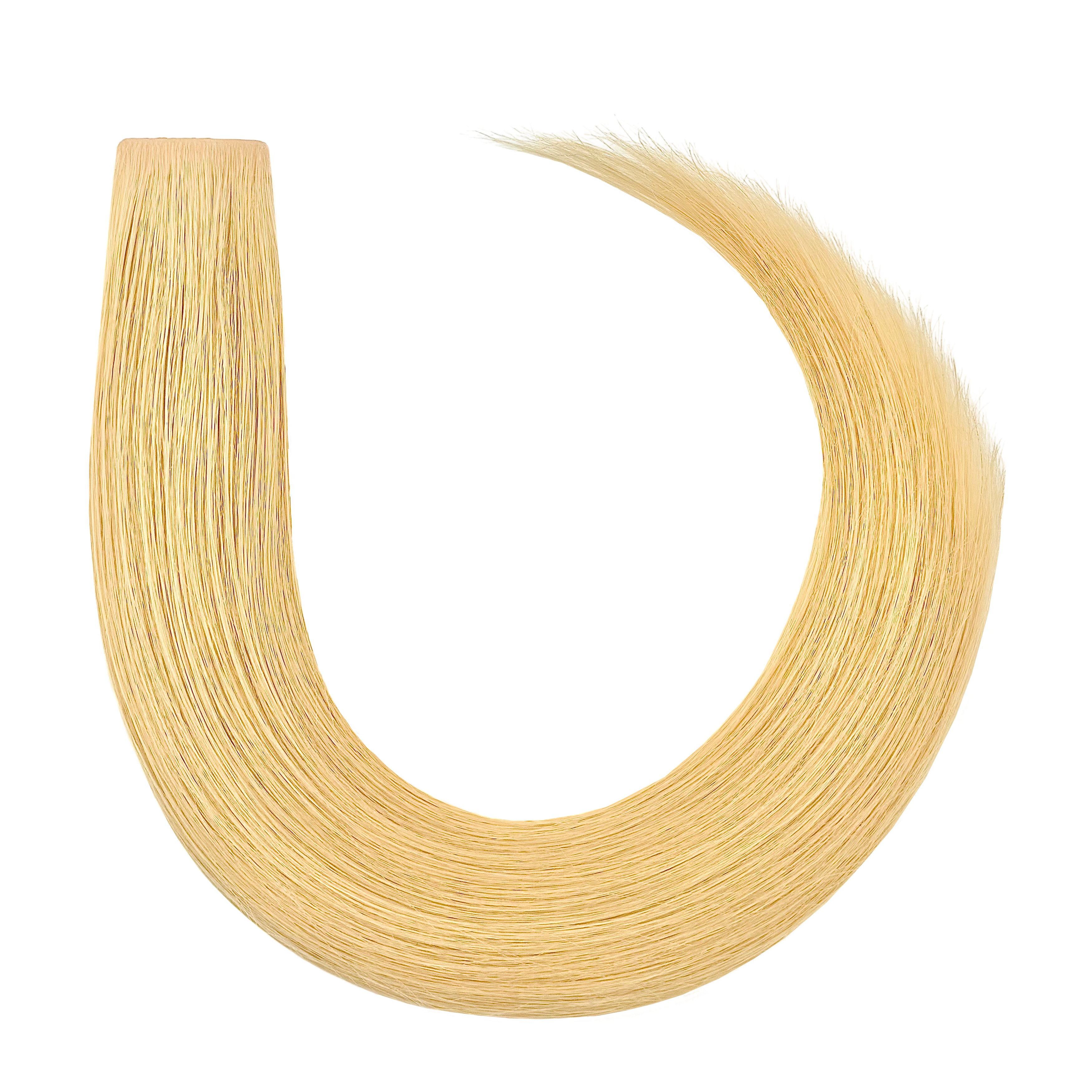 40 cm | Invisible Tape Extensions | No. 24  mittelblond-gold