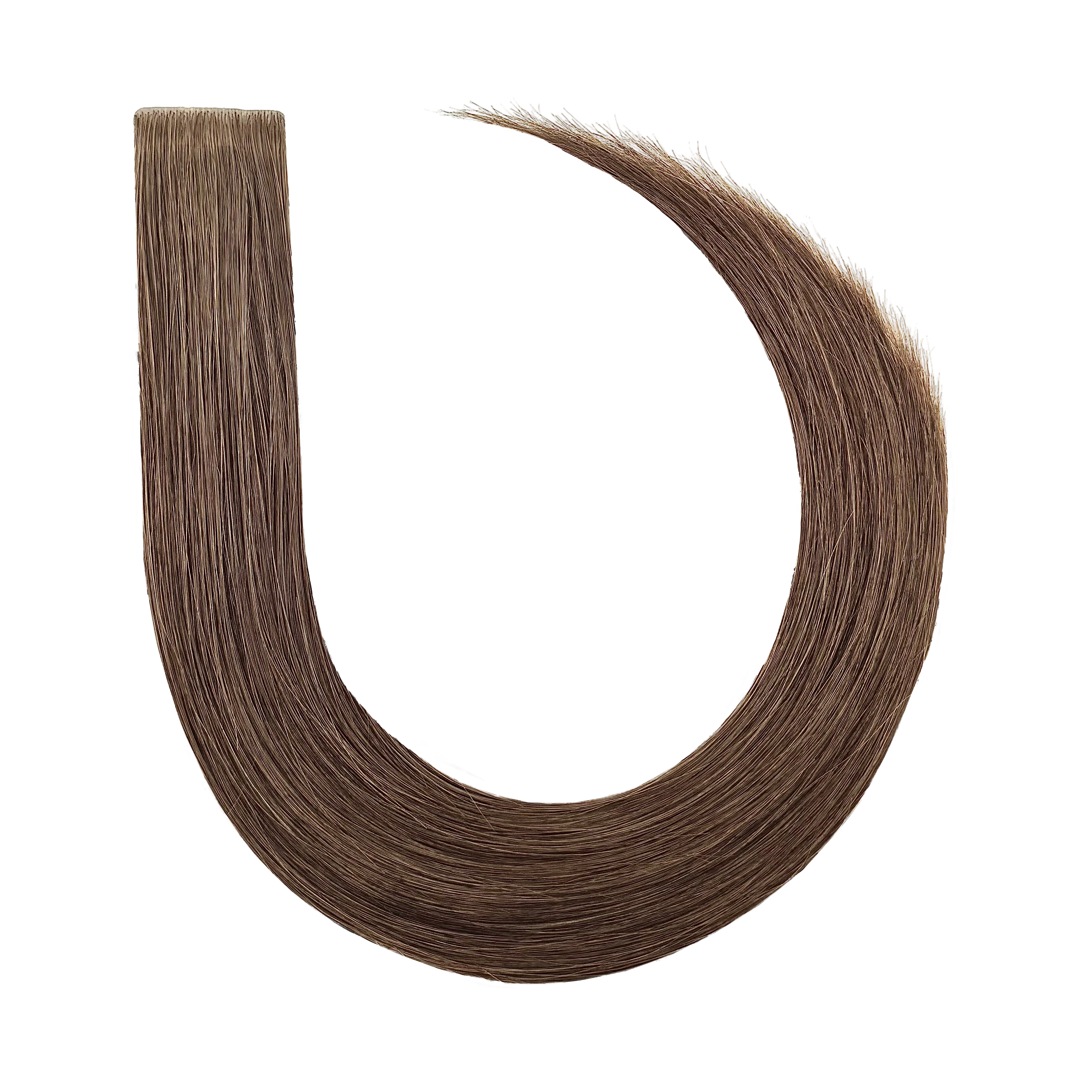 40 cm | Invisible Tape Extensions | No. 7A  kühles-aschbraun