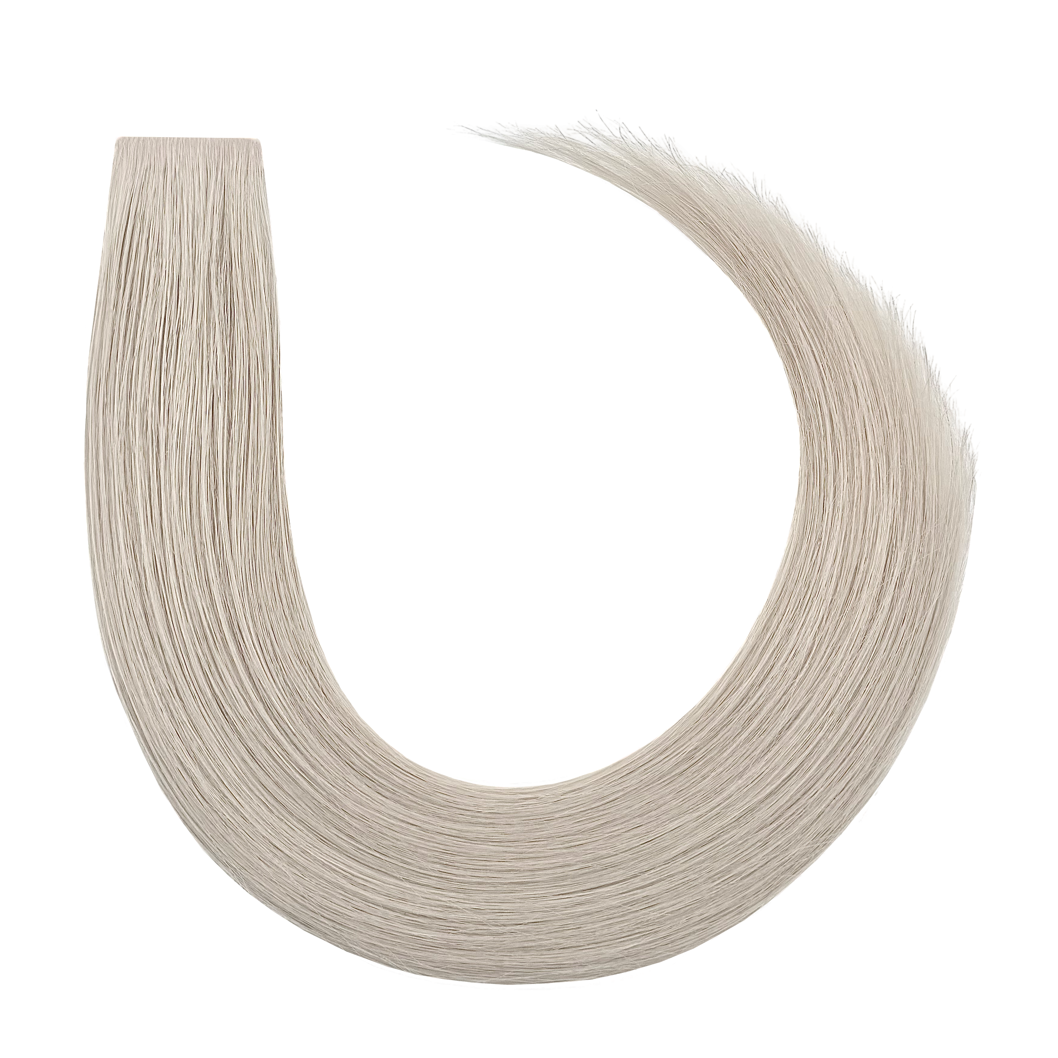 40 cm | Invisible Tape Extensions | No. Silver