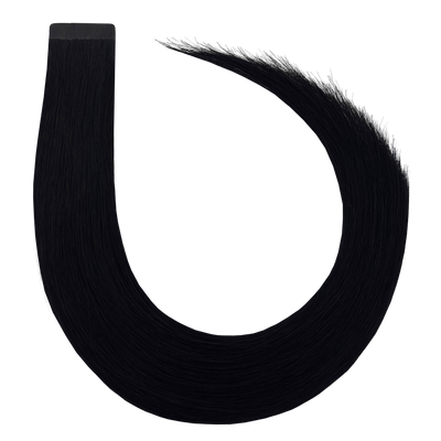 40 cm | Normal Tape Extensions | No. 01  schwarz