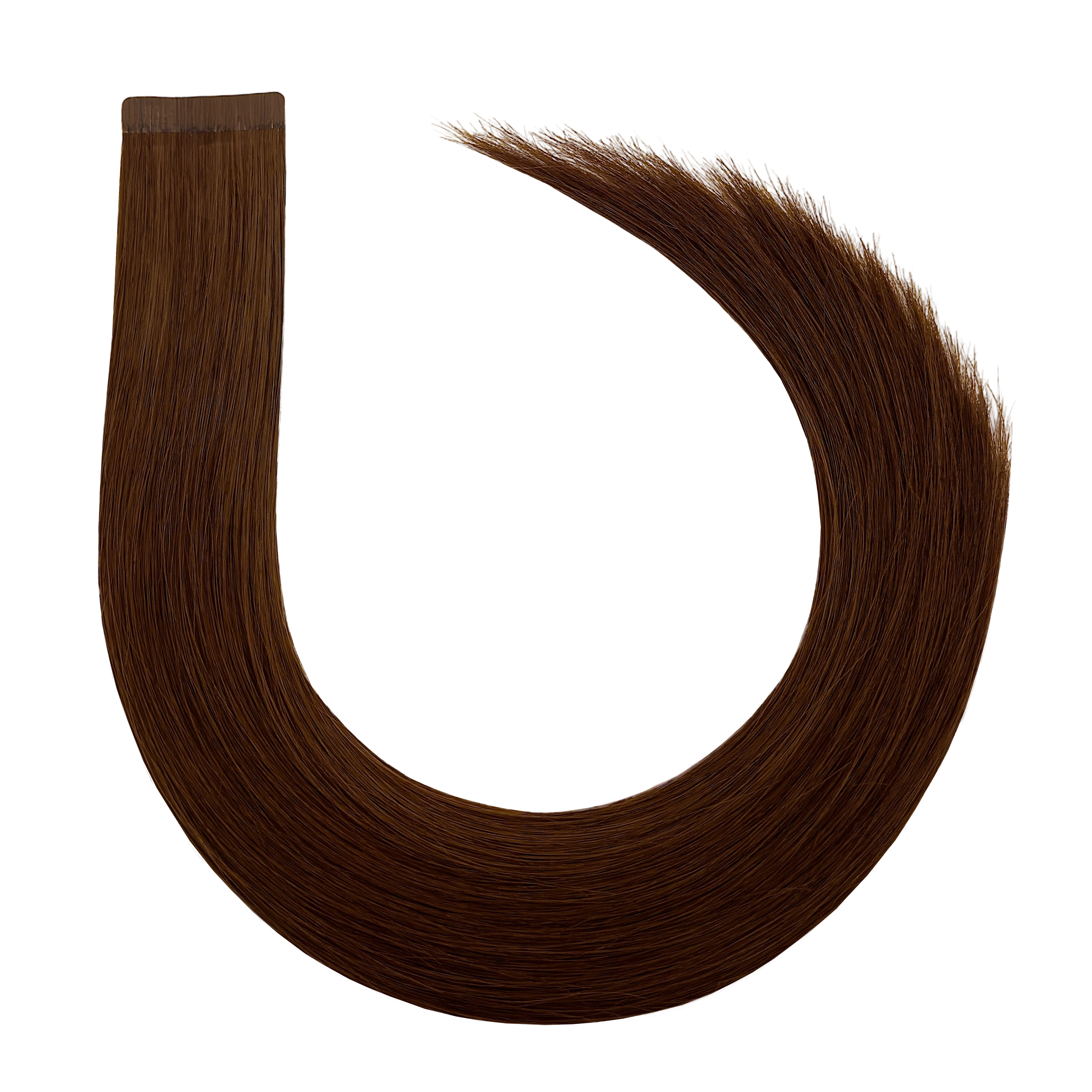 50 cm | Normal Tape Extensions | No. 04 hazelnut brown