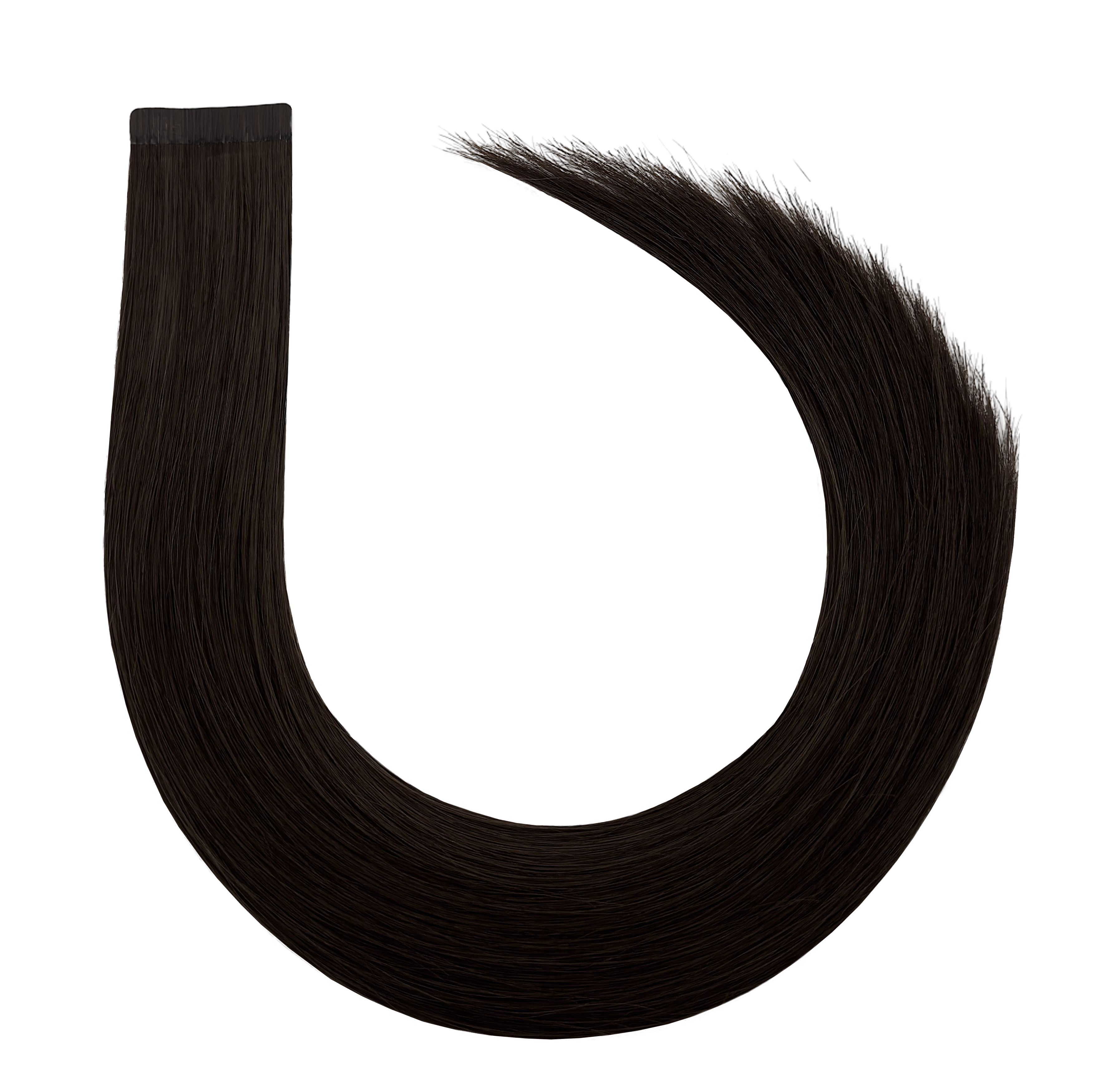 50 cm | Normal Tape Extensions | No. 1B  black brown