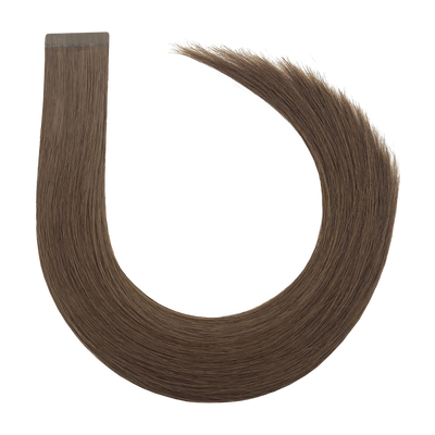 40 cm | Normal Tape Extensions | No. 7A kühles-aschbraun